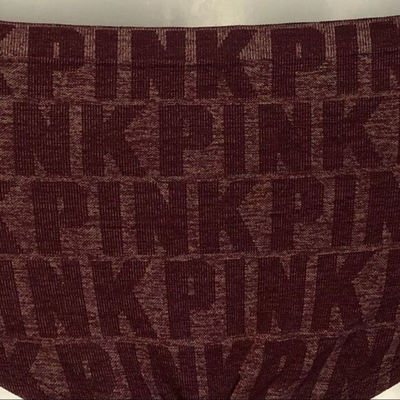 Pink brand maroon hipster panties Nwot - Picture 4 of 5